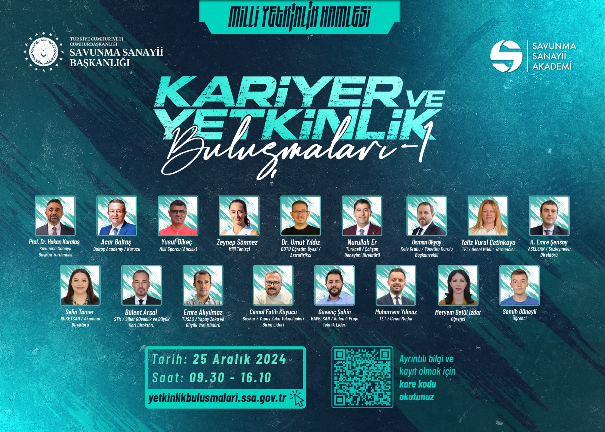 Kariyer ve Yetkinlik Buluşmaları detayı için tıklayınız