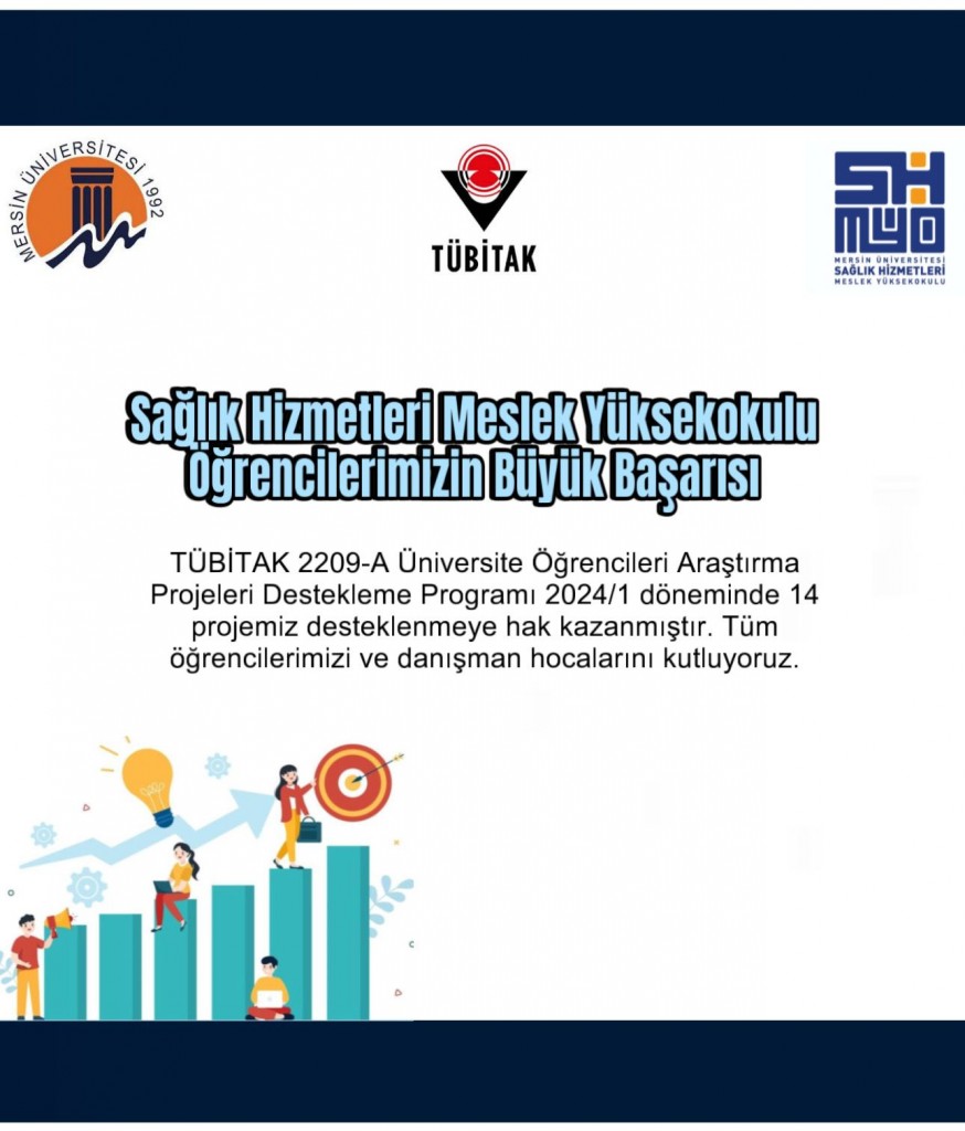 TÜBİTAK 2209-A Üniversite Öğrencileri Araştırma Projeleri Destekleme Programı detayı için tıklayınız
