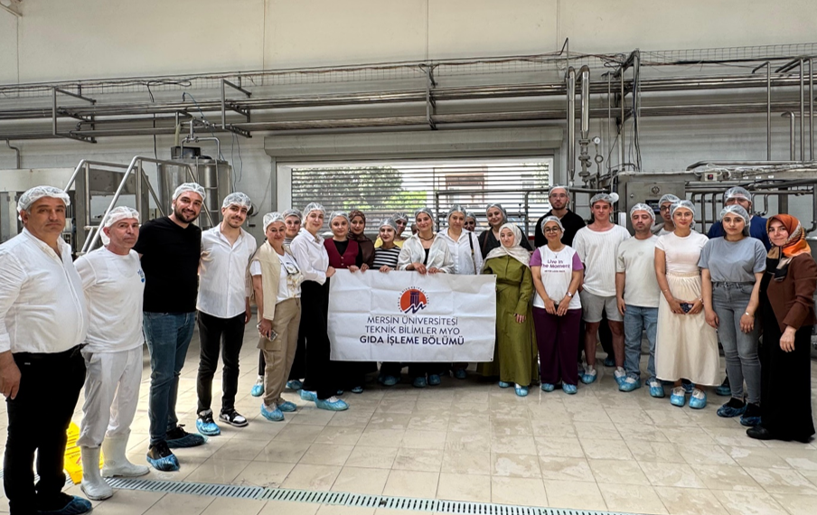 Gıda İşleme Bölümü Yücel Süt Fabrikasına Teknik Gezi Gerçekleştirdi detayı için tıklayınız