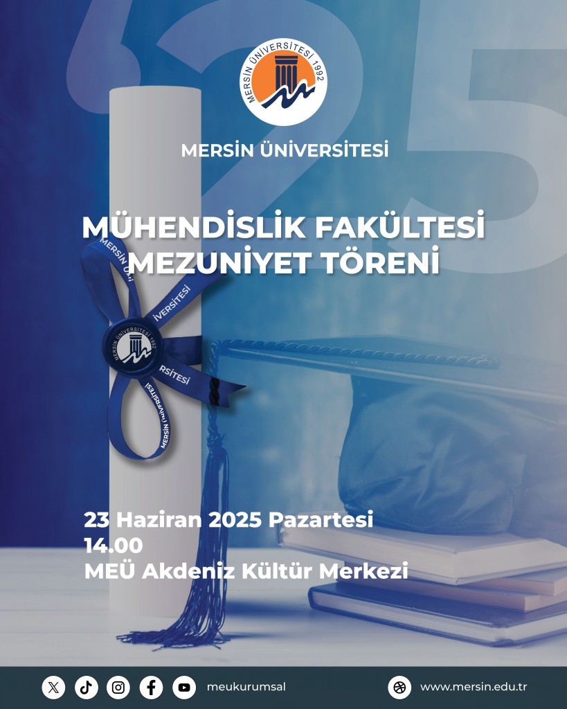 Mühendislik Fakültesi 2025 Mezuniyet Töreni detayı için tıklayınız